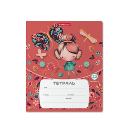 Тетрадь  12 листов линейка ErichKrause Autumn walk 54200