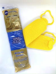 Мочалка для тела Банная с ручками 41х11х1,5см Pride М011