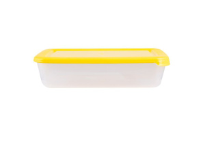 Контейнер для СВЧ пластиковый 1,9л прямоугольный Лайт Полимербыт С553