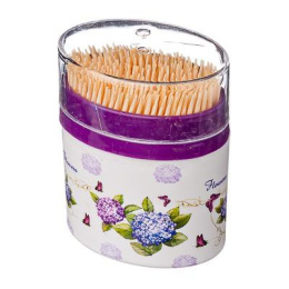 Зубочистки деревянные бамбук  300шт. в пластик. упаковке Vetta 437-243