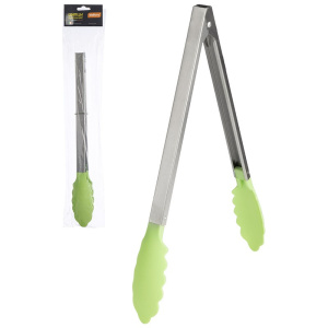 Щипцы универсальные нейлоновые нержавеющие ручки 30см Tongs-02 Mallony 985849