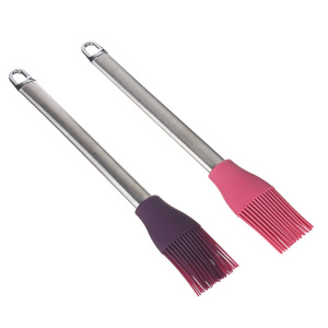 Кисточка кулинарная силиконовая 26см металлическая ручка Satoshi 856-130