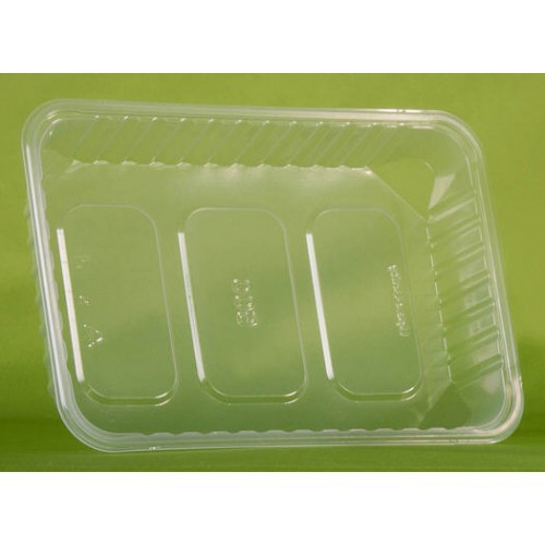 Контейнер одноразовый пластиковый с крышкой 186х132мм  500мл Юпласт ЮУПМ3319
