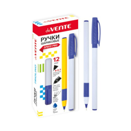 Ручка шариковая на масляной основе Devente Triolino Snow Ультра, синяя, 0,7мм, трехгранная 5073840