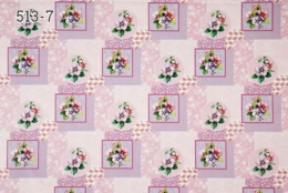 Клеенка столовая на тканевой основе ТВ 1,30х25м сиреневый Колорит 513/ 7