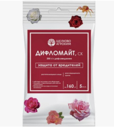 Дифломайт 5мл ампула от клещей на цветочно-декоративных культурах Щелково Агрохим