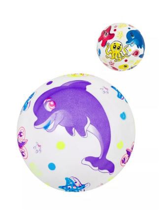 Мяч ПВХ 22см Море, 60г Наша Игрушка 649207