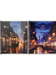 Тетрадь  48 листов Мой любимый город, гребень 48-6495