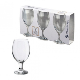 Бокалы для пива стеклянные Bistro (Бистро) набор 3шт. 400мл, в п/у Pasabahce Бор 44417