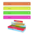 Линейка пластиковая 20см ErichKrause Neon, ассорти 52998