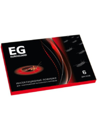 Ловушки от тараканов набор 6шт. Premium Euroguard