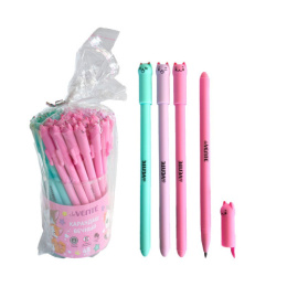 Карандаш вечный чернографитный Devente Kitty, 2мм, ассорти 5032509