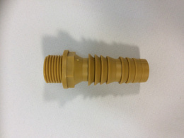 Соединитель с резьбой d-20мм на 1/2" под хомут А071