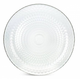 Тарелка стеклянная Идиллия мелкая 190мм ОСЗ 19с2062