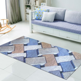 Дорожка ковровая рулонная полиэстер с напылением 0,8х15м Baizheng B80-17