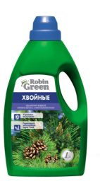 Жидкое удобрение для хвойных 1,0л Робин Грин минеральное комплексное Robin Green