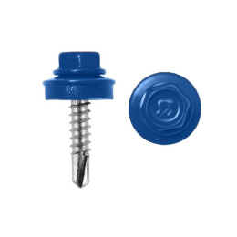 Саморез кровельный 4,8х29 RAL 5005 (синий) Daxmer 277-500529